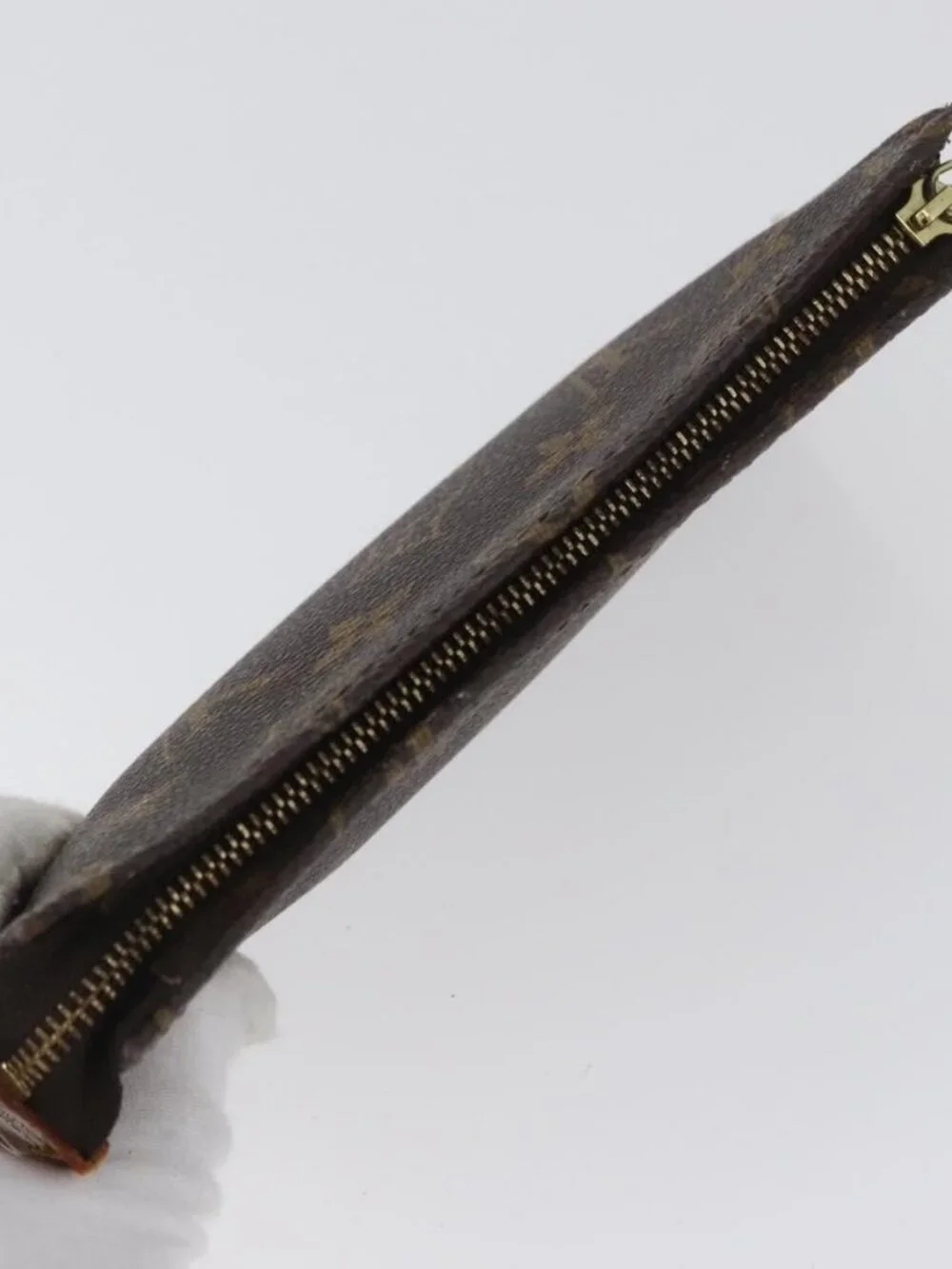 LOUIS VUITTON Monogram Bucket PM Accessory Pouch LV Auth 172492